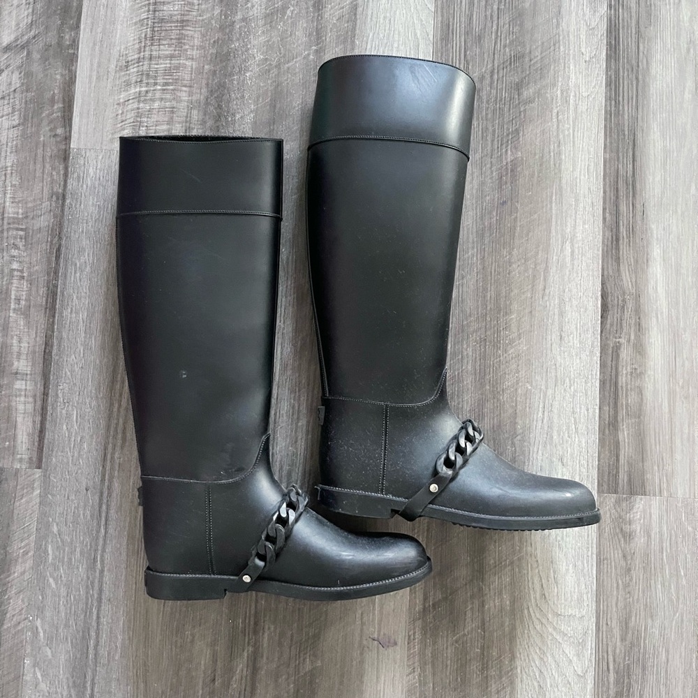Women’s Givenchy Rubber Eva Chain Boots